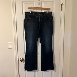 Ann Taylor LOFT Curvy Boot Jean Size 14